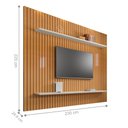 Ver imagem 3 de Painel Ripado até 60 Polegadas Durham Cinamomo Off White