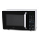 Ver imagem 1 de Forno Micro-ondas Midea 27 Litros 800w Branco e Preto Mxsa27p1 127v