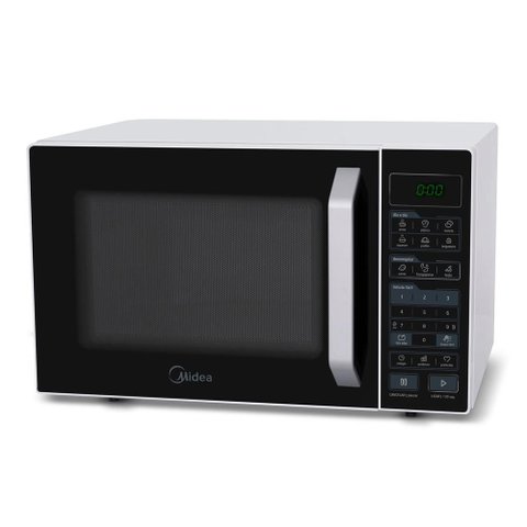 Forno Micro-ondas Midea 27 Litros 800w Branco e Preto Mxsa27p1 127v