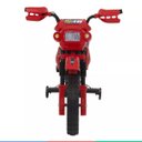Ver imagem 6 de Moto Elétrica Infantil Motocross Para Criança +3 anos até 20kg Realista 6v Xplast - Vermelho