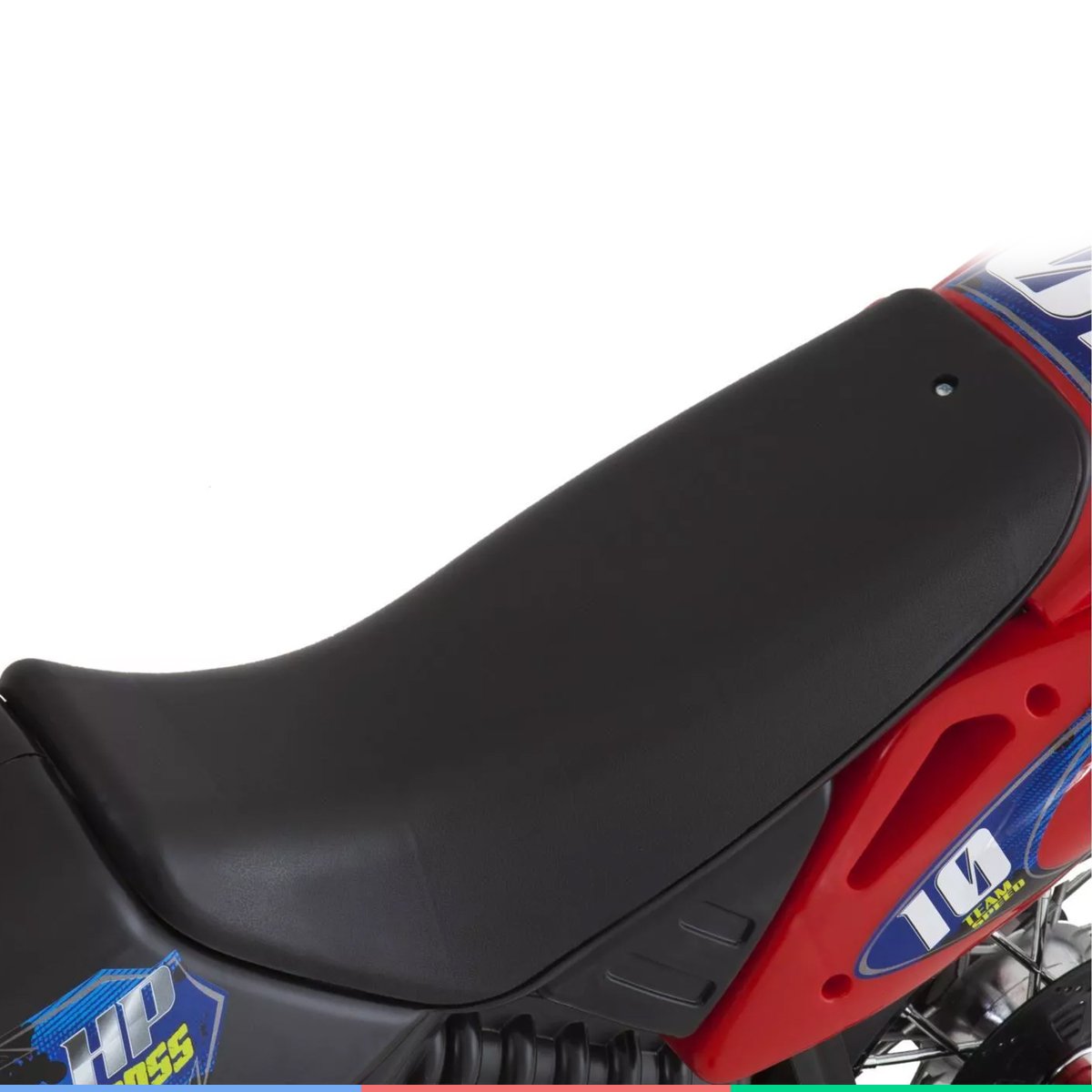 Mini Moto Cross Elétrica Infantil Motoca Menino Vermelha - xplast
