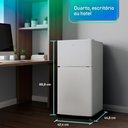 Ver imagem 3 de Frigobar Duplex Hq 90 Litros Branco Hq-90rdf 220v