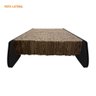 Kit 02 Arranhadores Pet Gato de Parede e Chão Premium MDF Preto Veludo Terracota - Desk Design - 9