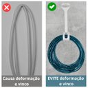 Ver mais imagens de Mangueira 20m Metros + Suporte Alça+esguicho+engate Rapido + Bico Torneira Engate Rápido + Torneira