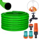 Ver imagem 1 de Mangueira 20m Metros + Suporte Alça+esguicho+engate Rapido + Bico Torneira Engate Rápido + Torneira