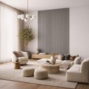 Ver imagem 5 de Painel Decorativo Ripado para Sala de Estar Multifuncional 100% MDF Grigio Casa Lar Shop