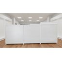 Ver imagem 1 de Balcão Caixa + Balcão Recepção 100% Mdf Branco - Suprema Móveis