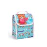 Kit Mochila Escolar Infantil Menina com Lancheira Estojo Animais Fofas - 4