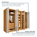 Ver mais imagens de Guarda Roupa Casal 6 Portas Vidro Refleta e 6 Gavetas MDF com LED Imperiale Premium