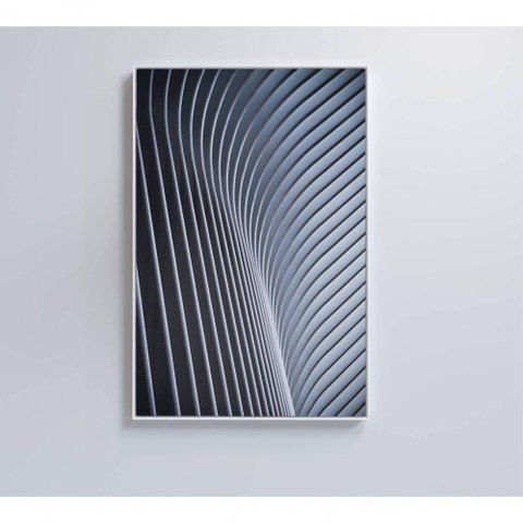 Quadro Arquitetura Curvatura 80x120 Cm Vidro Impresso