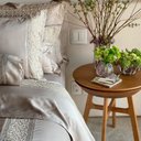 Ver imagem 3 de Jogo de Cama Tecido Bambu King Splendor Areia Blue Gardenia