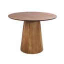 Ver imagem 1 de Mesa Redonda 130 Cm em Mdf Laminado Base em Cone