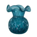 Ver imagem 2 de Vaso Murano Trouxinha Azul Decoração Ambientes 11 cm X 9 cm | Casa Del Grande