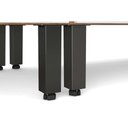 Ver imagem 6 de Balcão Cozinha P/ Cooktop C/ Tampo Firenze C/ 2 Portas 80cm Avena/grafito - Demóbile