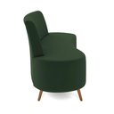 Ver imagem 3 de Sofá 2 Lugares Living 135cm Pé Palito Maraú Veludo Verde K01 - D'Rossi