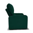 Ver imagem 3 de Poltrona Reclinável Sofia Veludo Verde Escuro com Porta Copos Loja Sheep