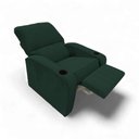 Ver mais imagens de Poltrona Reclinável Sofia Veludo Verde Escuro com Porta Copos Loja Sheep
