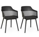 Ver imagem 1 de Kit com 2 Cadeiras para Sala de Jantar Marcela Preto