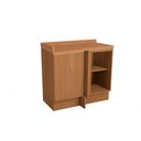 Ver imagem 4 de Gabinete de Cozinha Modulado Balcão C/ Tampo Ciela R627 Canto Reto C/ 1 Porta 98cm Canela -
