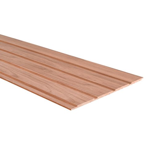 Painel Ripado/forro Lambri Nogueira 2750 X 455 X 9mm - Caixa com 4 Painéis = 5m2