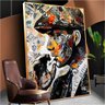 Quadro Thomas Shelby Grafit:120x80 cm/BRANCA - 3