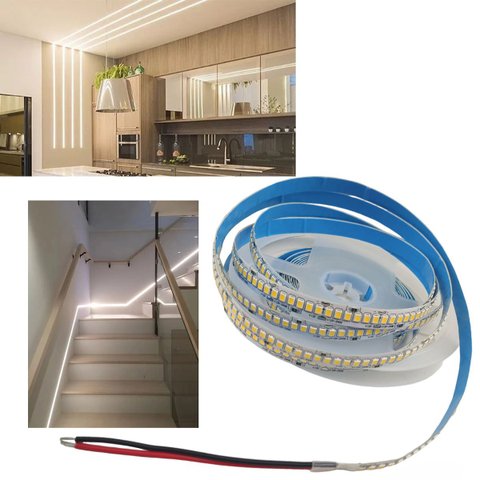 Fita Led 240 Leds 6500K 16W Decoraçao Sala Quarto Cozinha Teto Rebaixado Casa Iluminaçao Ambiente In