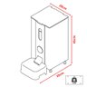 Comedouro Automático Smart Câes e Gatos Kopek KVS-200-7 Lt:Branco/220v - 5
