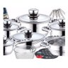 Jogo de Panelas com 25 Pecas em Aço Inox Frankfurt - 2