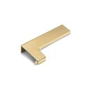 Ver imagem 1 de Ponteira PE183R7018 Reta para 18mm Perfil Facetato Rm-183 Dourado Fosco Rometal Par