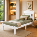 Ver imagem 6 de Cama de Solteiro com 6 Pés Resistente Suporta até 115kg