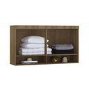 Ver imagem 2 de Armário Aéreo Maleiro Modulado 2 Portas 145cm Veneza Luciane Móveis