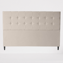 Ver imagem 1 de Cabeceira Cama Box King Itália Estofada 195 Cm Suede Bege - Divalê Shop