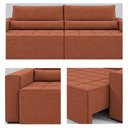 Ver imagem 7 de Sofa Cama 260cm Retratil e Reclinavel 4 Lugares Nepal