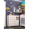 COMODA INFANTIL 01 PORTA 05 GAVETAS CAPRICHO C/ PÉS TCIL - 1