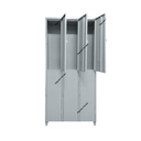 Ver imagem 2 de Armário Roupeiro de Aço Vestiário Academia 6 Portas Locker