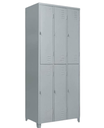 Ver imagem 1 de Armário Roupeiro de Aço Vestiário Academia 6 Portas Locker