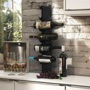 Ver imagem 6 de Suporte Display para Adega Porta 7 Garrafas Vinho Parede 75x11cm