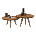 Ver imagem 3 de Mesa de Centro para Sala de Estar Luma - Freijó