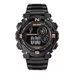 Relógio Masculino Digital Mormaii Action - Mo12579d/8j:Cinza/Preto - 1