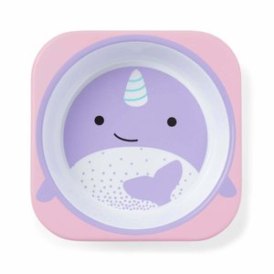 Tigela Skip Hop Zoo Baleia Narval - a Partir de 12 Meses+