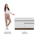 Ver imagem 7 de Balcão Gabinete de Pia Armário de Cozinha 1 Porta e 2 Gavetas Glamy Madesa