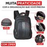 Mochila Executiva Esportiva Escolar Notebook Kalel Santino - 6