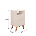 Ver imagem 3 de Mesa de Cabeceira Like Offwhite