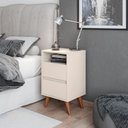Ver imagem 2 de Mesa de Cabeceira Like Offwhite