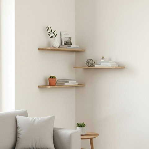 Kit 3 Paineis Madeira Natural Eucalipto 1,8x20x40