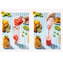 Ver imagem 3 de Garrafa Mixer Misturador Suco Smoothie Shake Batida Mini Liquidificador Cozinha Potente USB Pratico