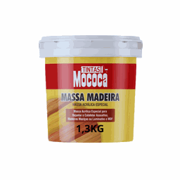 Massa Repara Madeira Rejunta Calafeta Base Água Cores 1,3kg - 1