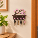 Ver imagem 1 de Porta Chaves Flores - Delicadeza, Charme e Organização
