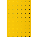 Ver imagem 1 de Chapa Perfurada Reta Uv 120 X 60 Cm - Amarelo