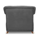 Ver imagem 5 de Poltrona Amsterdam Suede Cinza - Lucadi Home
